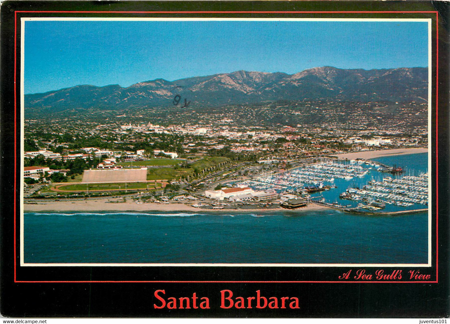 CPSM Santa Barbara-Beau Timbre      L1106 - Santa Barbara