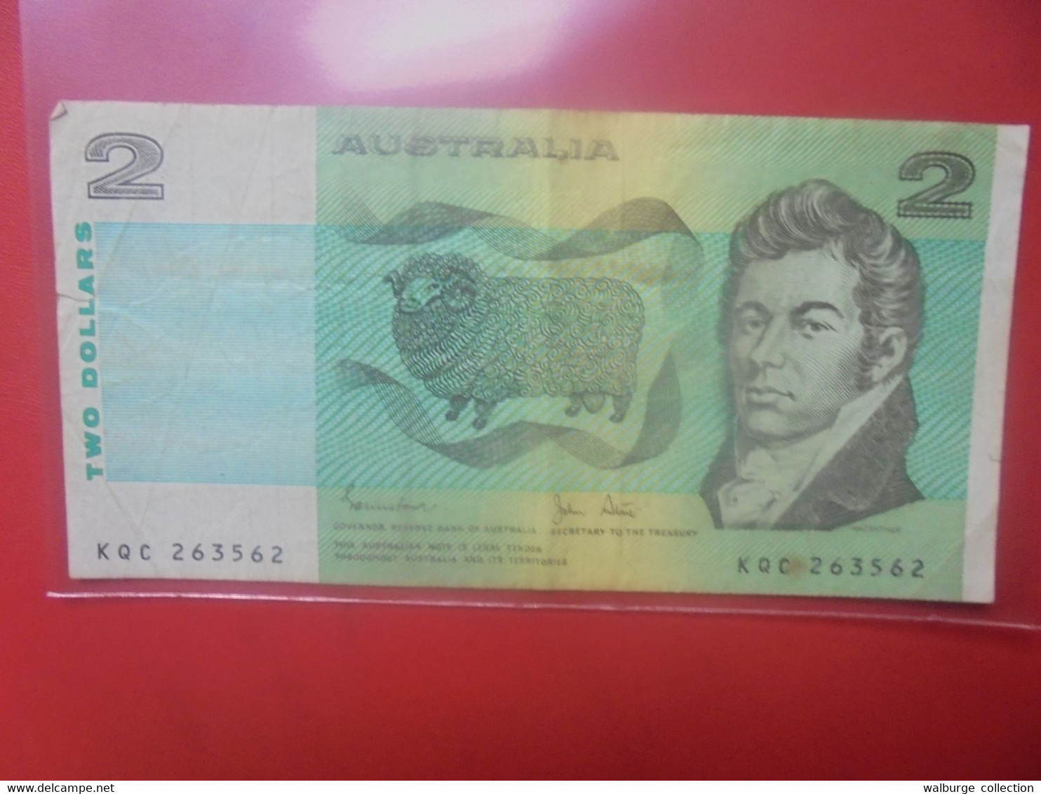 AUSTRALIE 2$ 1974-85 Circuler - 1974-94 Australia Reserve Bank