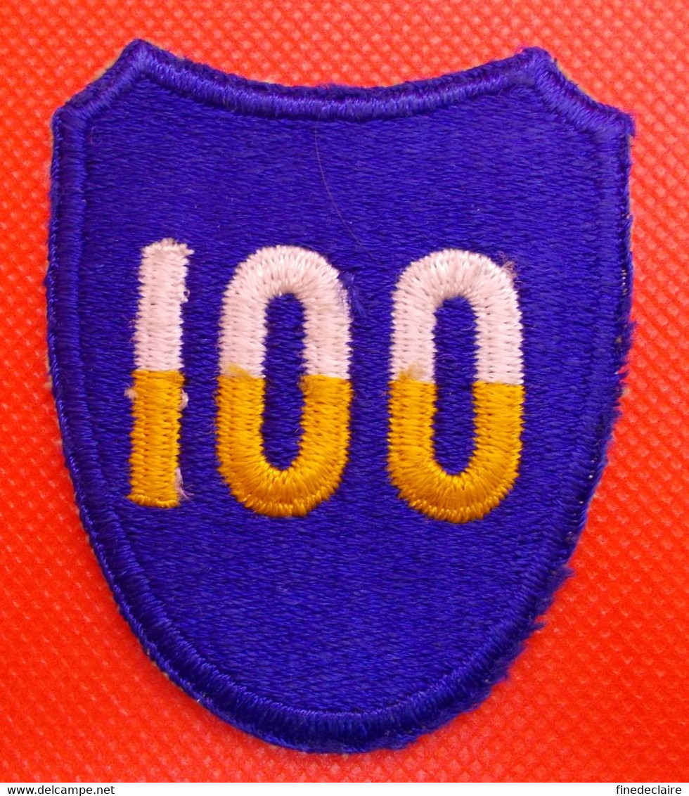 Ecusson/patch - US - 100th Division Training - Ecussons Tissu