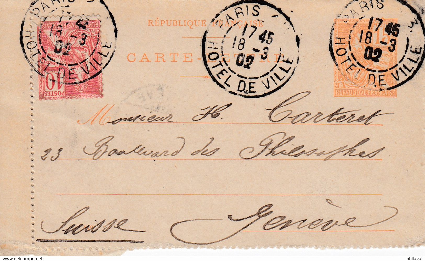 Lot De 4 Carte Lettres Et 3 Bandes De Journaux-entiers Postaux De France - Lots Et Collections : Entiers Et PAP