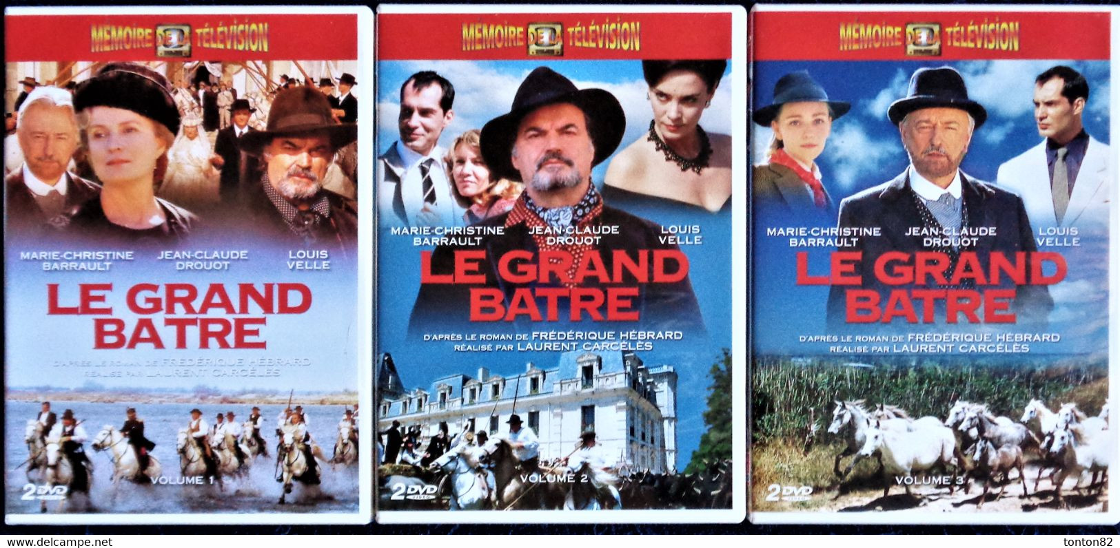 Le Grand Batre - La Saga Camarguaise - L'intégrale 6 DVD - Marie-Christine Barrault - Jean-Claude Drouot - Louis Velle . - Séries Et Programmes TV