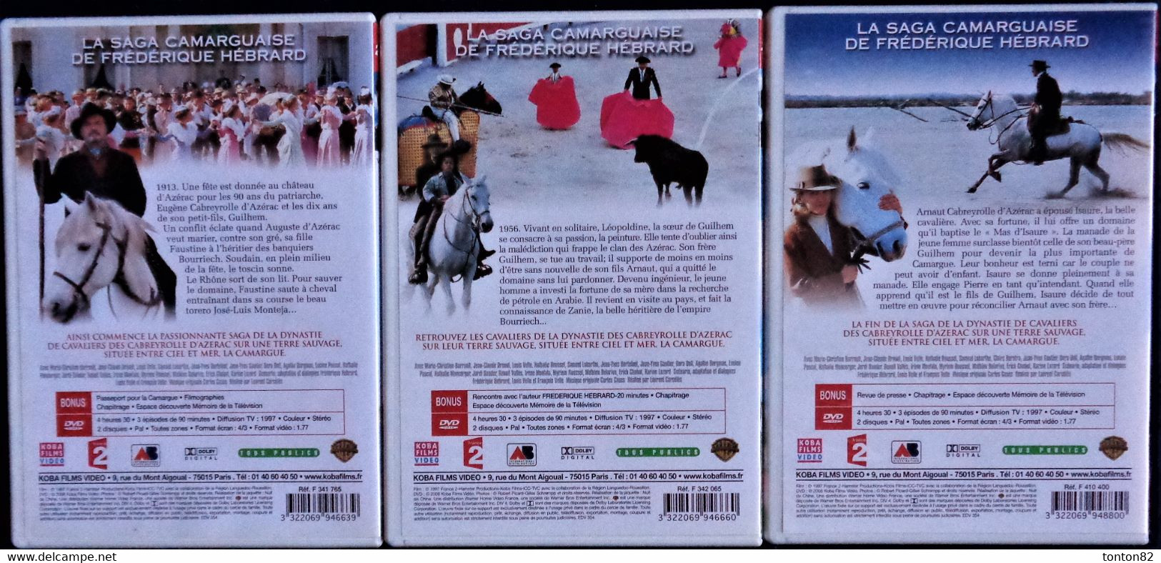 Le Grand Batre - La Saga Camarguaise - L'intégrale 6 DVD - Marie-Christine Barrault - Jean-Claude Drouot - Louis Velle . - TV Shows & Series