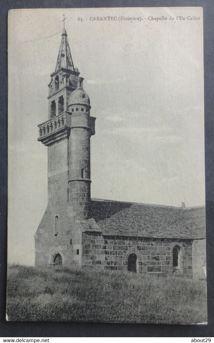 CPA 29 CARANTEC - Chapelle De L'Ile Callot -- NL 83 - Réf. O 189 - Carantec