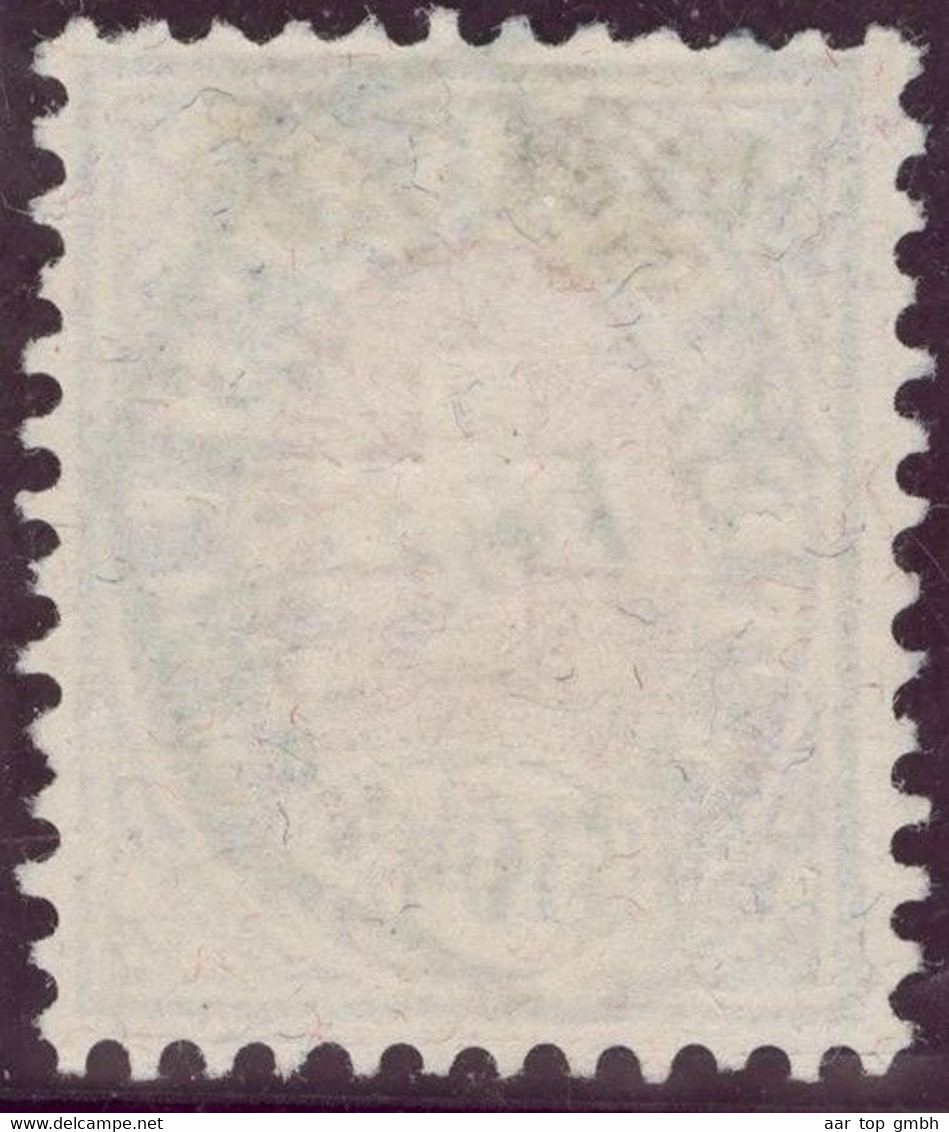 Heimat VD MONTREUX 1886-01-26 Blauer Telegraphen-Stempel Auf 50 Ct. Zu#16 Telegraphen-Marke - Telegraafzegels