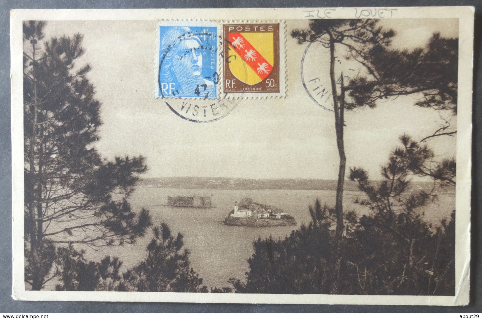 CPA 29 CARANTEC - L'Ile Louêt Et Le Château Du Taureau - Nedelec 6 - Réf. B 251 - Carantec