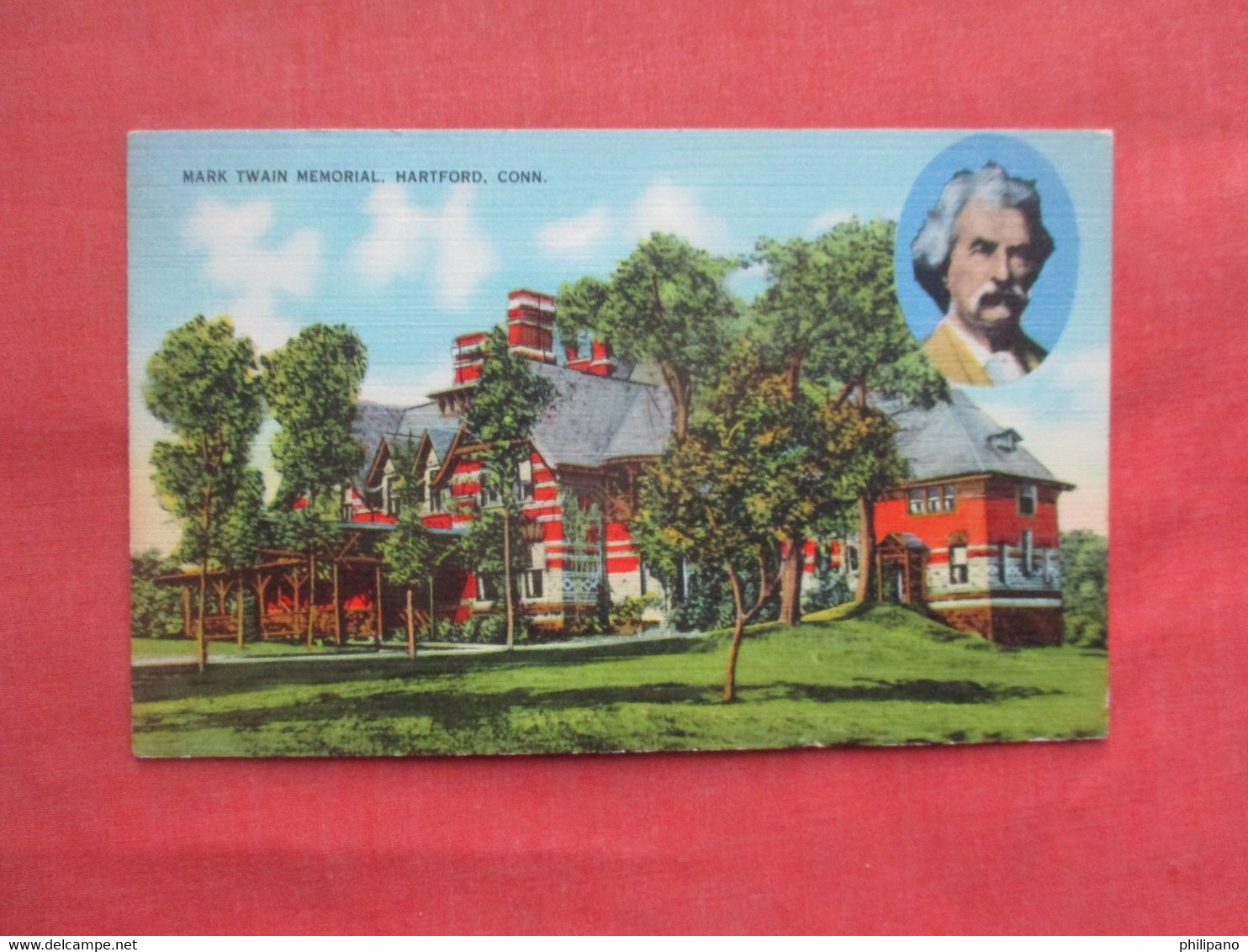 Mark Twain Memorial. Hartford Conn Ref  5388 - Hartford