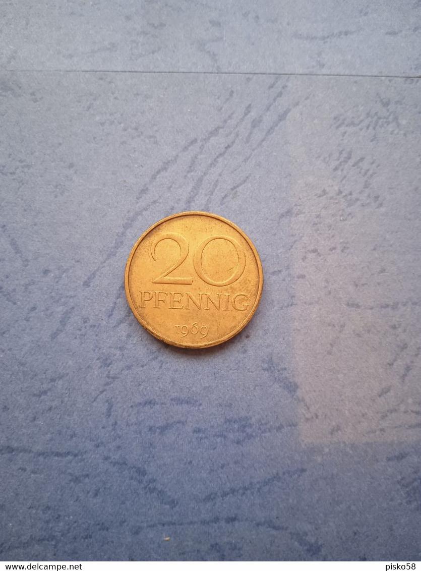Germania-20 Pfennig 1969 - 20 Pfennig