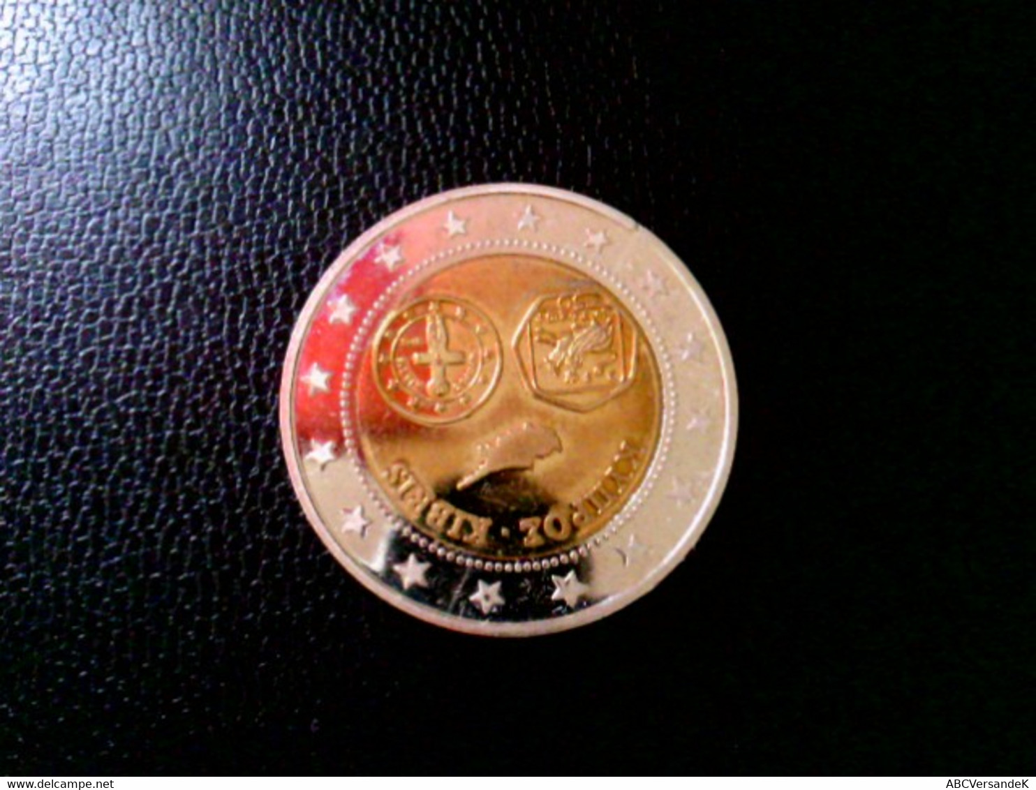 Münze: Probeprägung Euroeinführung Zypern Cyprus Kibris, 2008, Bimetall - Numismatica