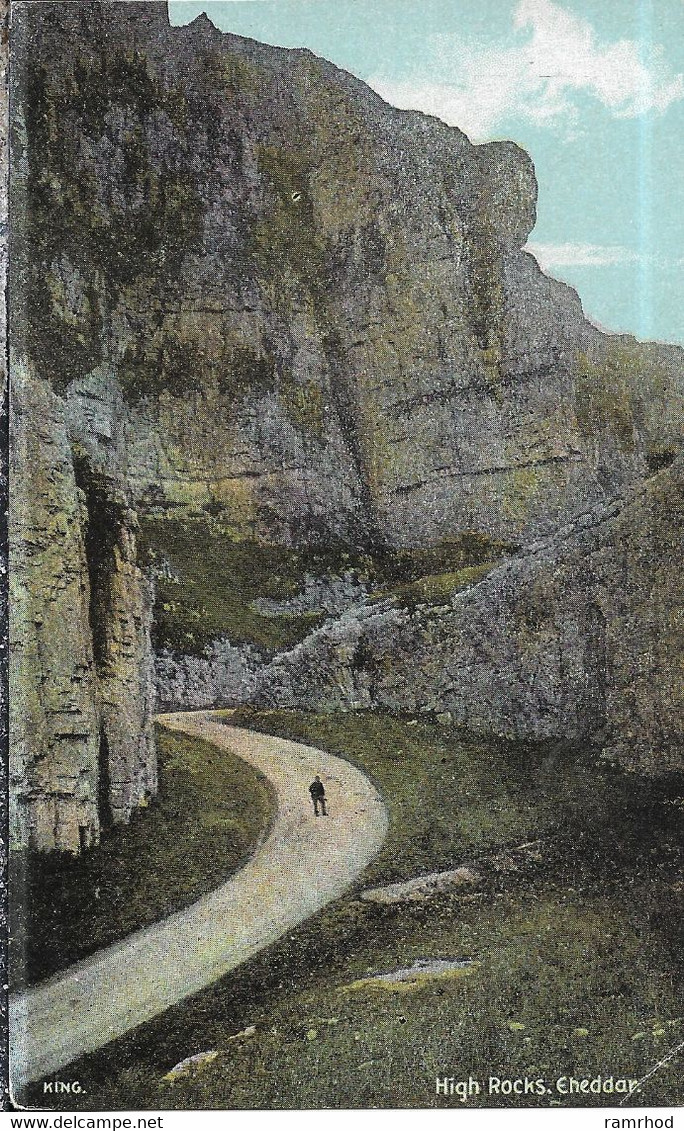 CHEDDAR, High Rocks (Publisher - Shurey's Publications) Date - Unknown, Unused - Cheddar