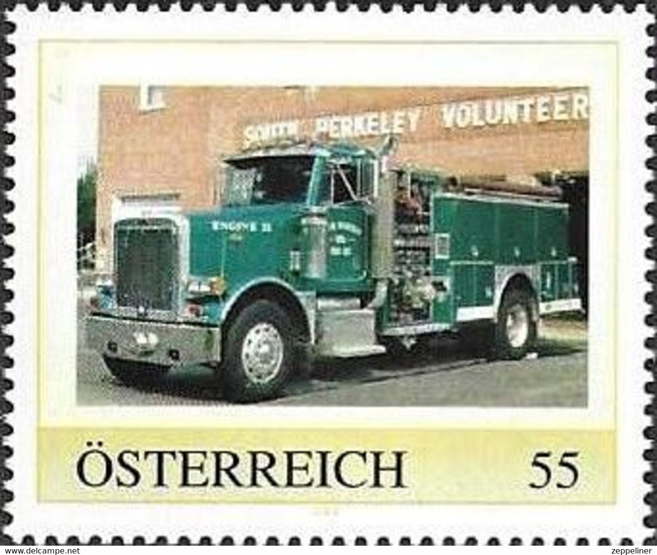 2006+ "Austria" Firetrucks, Feuerwehr, Cars, Private Issue, Low Edition! Only 200! LOOK! - Francobolli Personalizzati