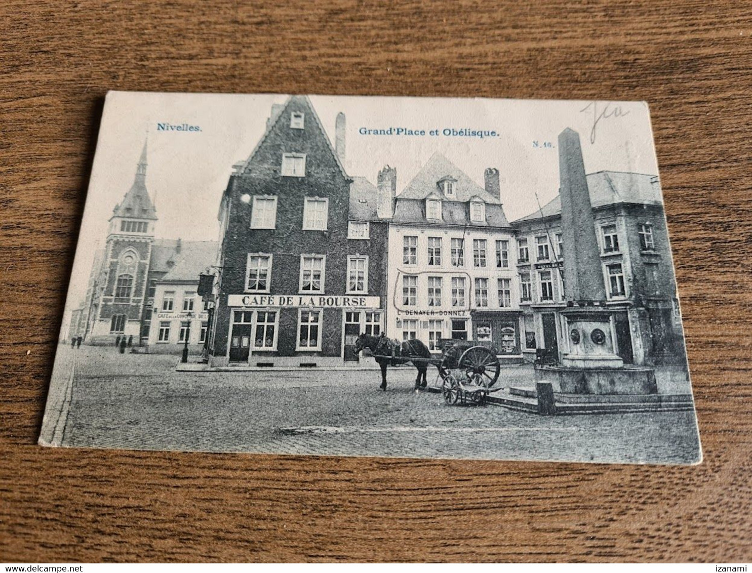 Nivelles, Grand'Place Et Obélisque 13.4.25a - Nijvel