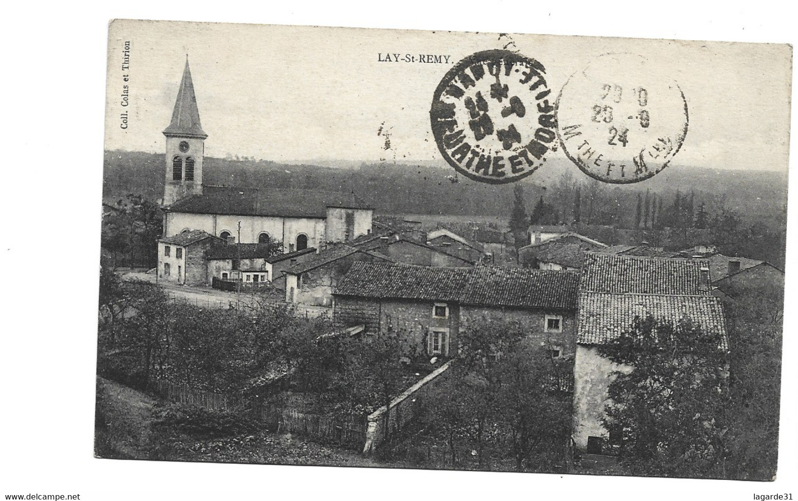 54 - Lay  St Remy - Vue Generale - Autres & Non Classés