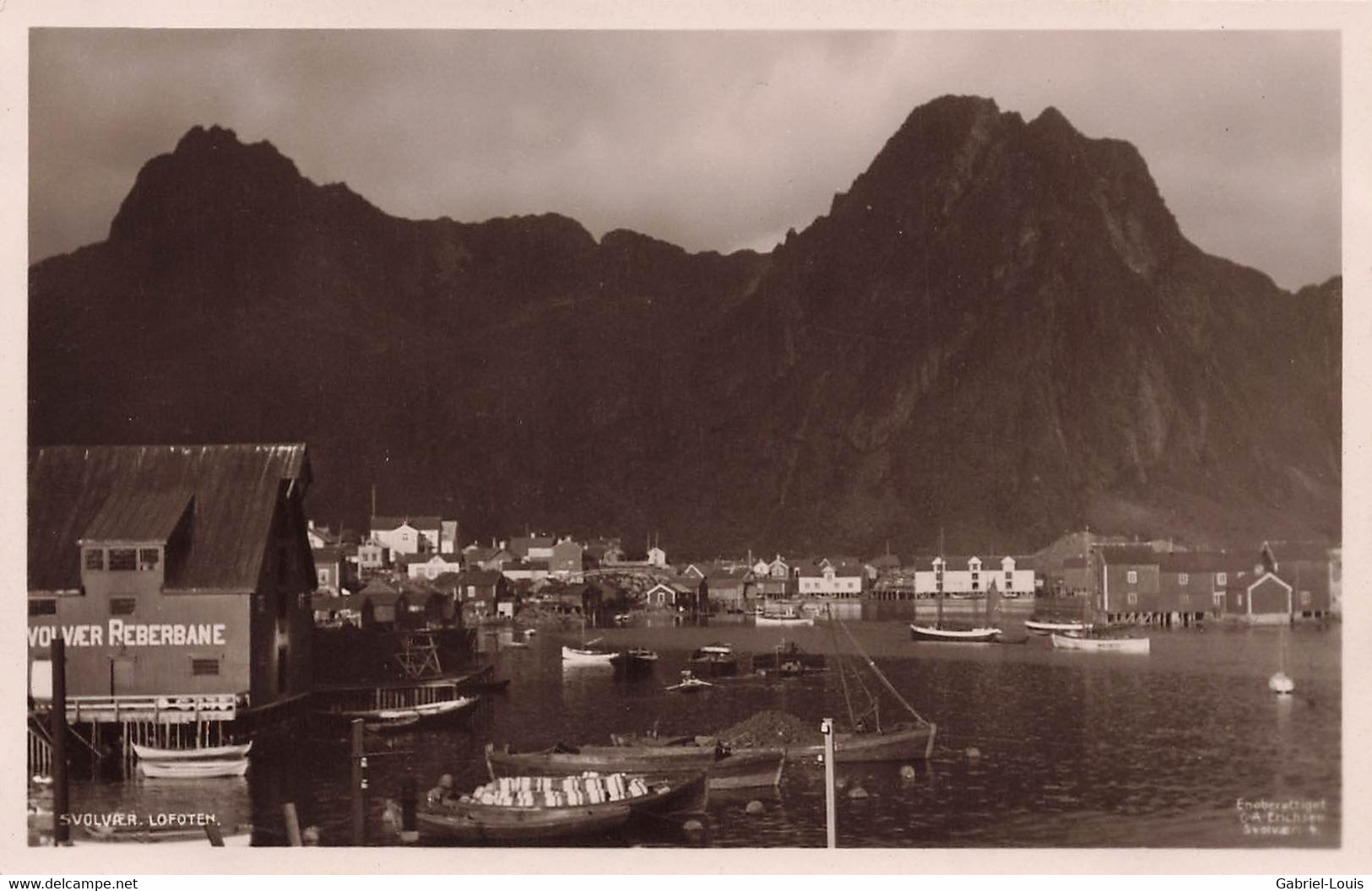 Norway Svolvaer Svolvoer Lofoten ~1912 - Norvegia