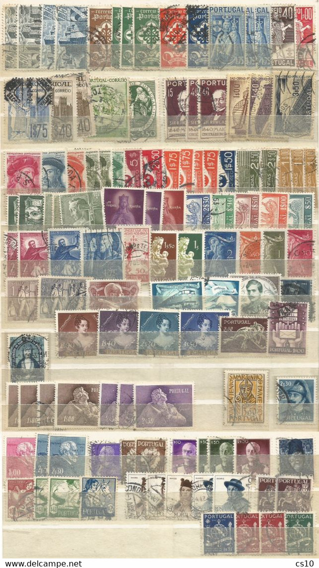 Portugal Selection High Values & Quality Stamps Before 1960 With Many HVs - High Cat. - Collections