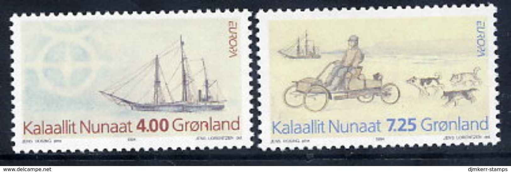 GREENLAND 1994 Europa: Discoveries MNH / **.  Michel 247-48 - Nuovi