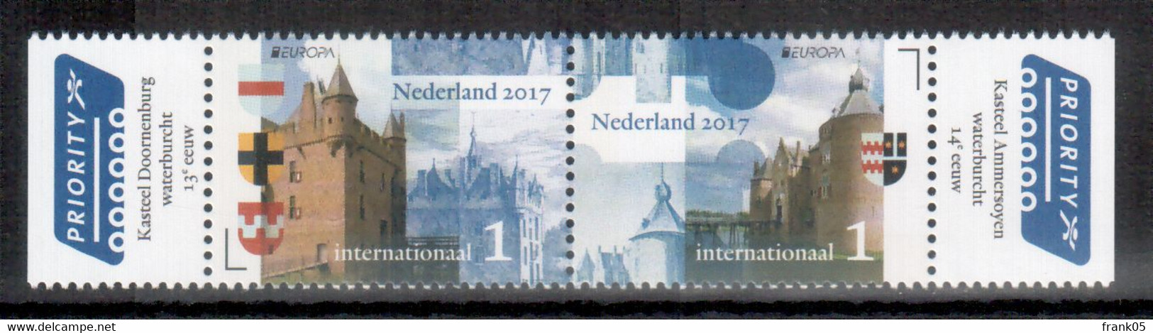 Niederlande / Netherlands / Pays-Bas 2017 Paar/pair EUROPA ** - 2017