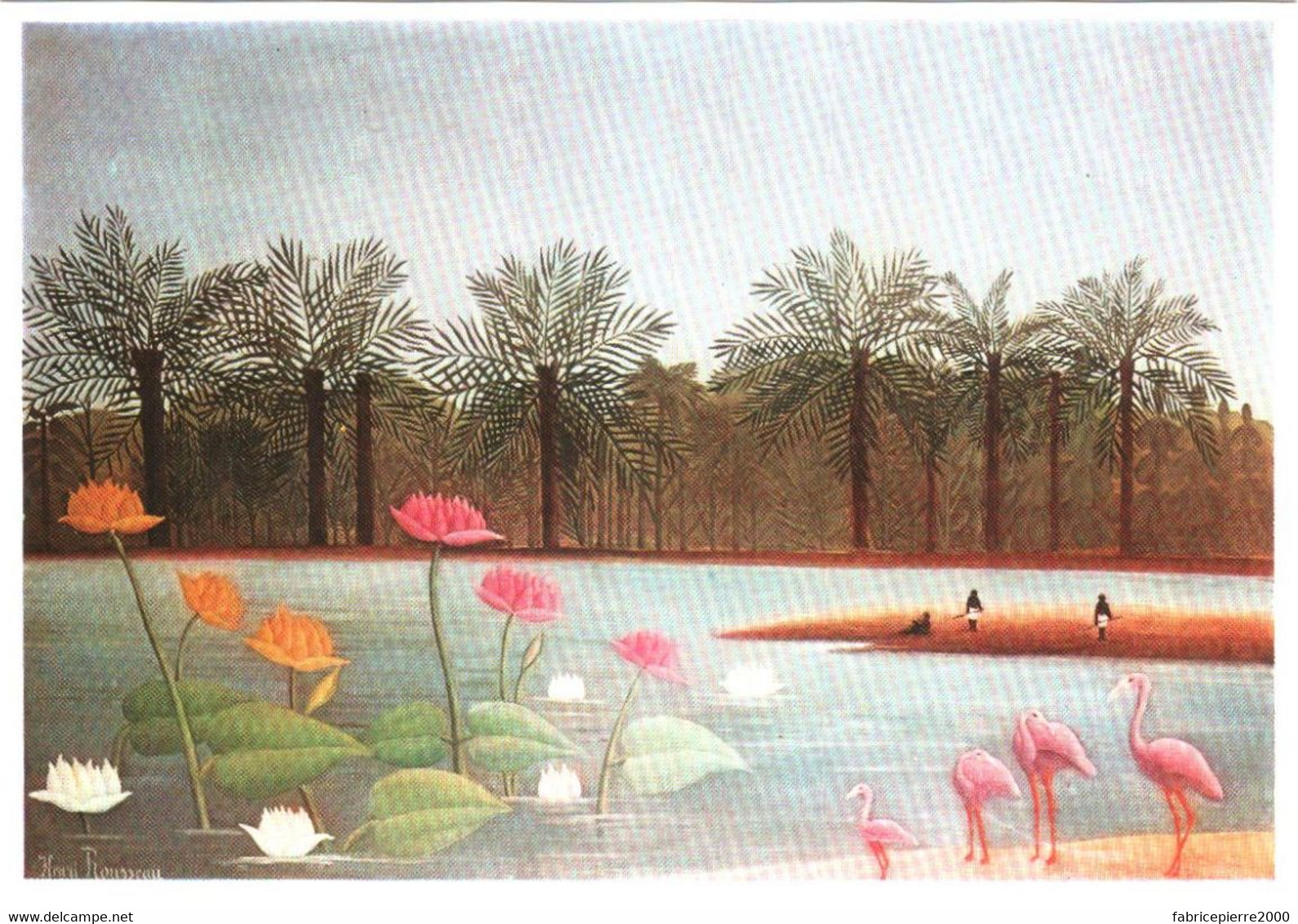 CPM Etats-Unis New York - Collection Charles S. Payson. Les Flamants 1907 Par Henri ROUSSEAU TBE Flamingoes - Musei