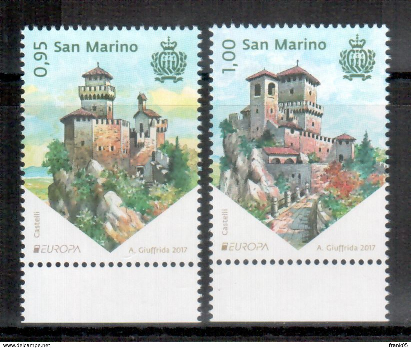 San Marino / Saint Marin 2017 Satz/set EUROPA ** - 2017