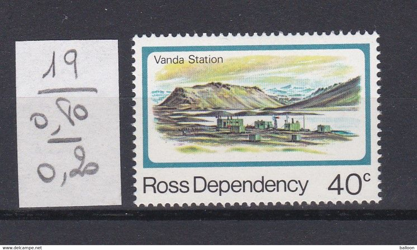 Terre De Ross - TP N° 19 - Unused Stamps