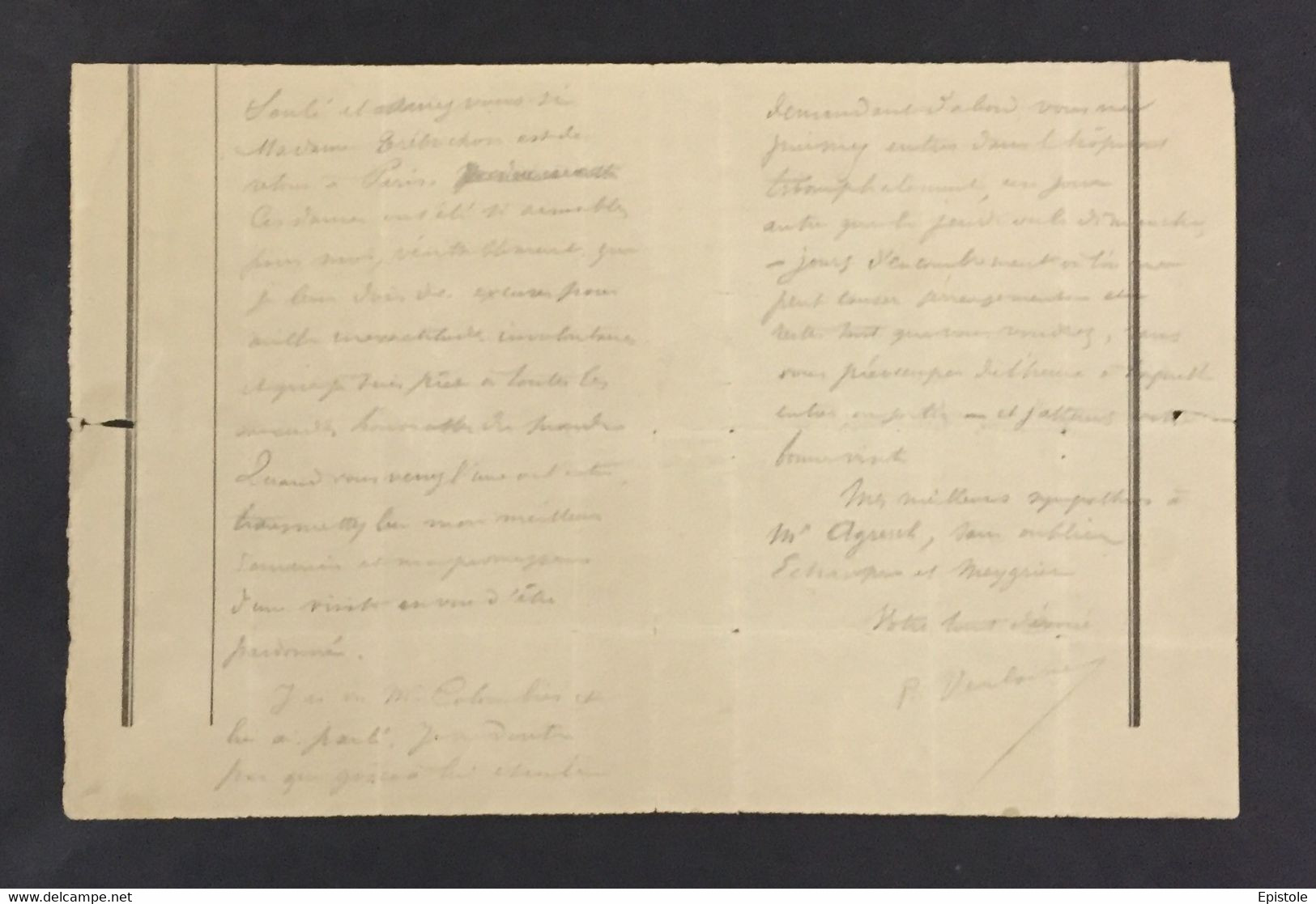 Paul VERLAINE – Lettre Autographe Signée – Nouvel éditeur Savine, Envie D’écrire, Et Bienfaiteurs à L’hôpital - 1890 - Schriftsteller