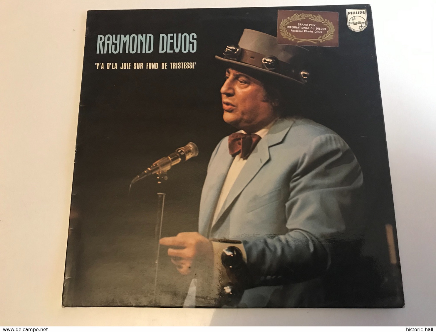 RAYMOND DEVOS - Y’a D’la Joie Sur Fond De Tristesse - LP  - 1974 -   FRENCH Press - Cómica