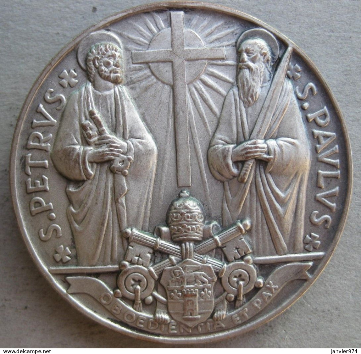 Médaille Jean XXIII Medaglia Giovanni XXIII - San Pietro E San Paolo - Monarchia/ Nobiltà