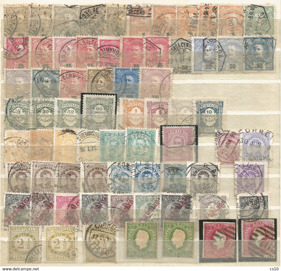 Old Portugal Lot Used Stamps Good Quality - Otros & Sin Clasificación