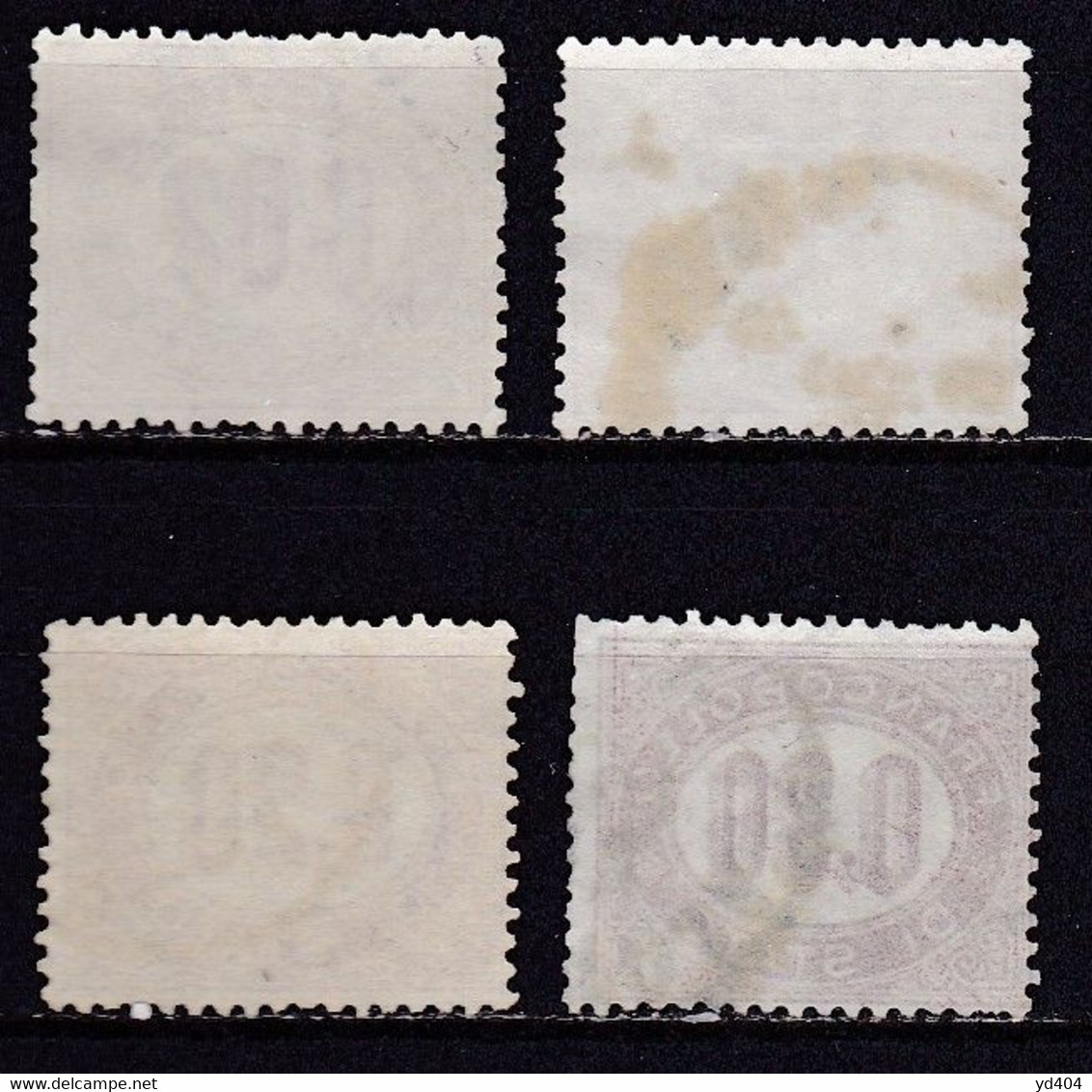 IT300 – ITALY - ITALIE – OFFICIAL – 1875 – NUMERAL VALUE – SG # O21/4 USED 16,50 € - Dienstzegels