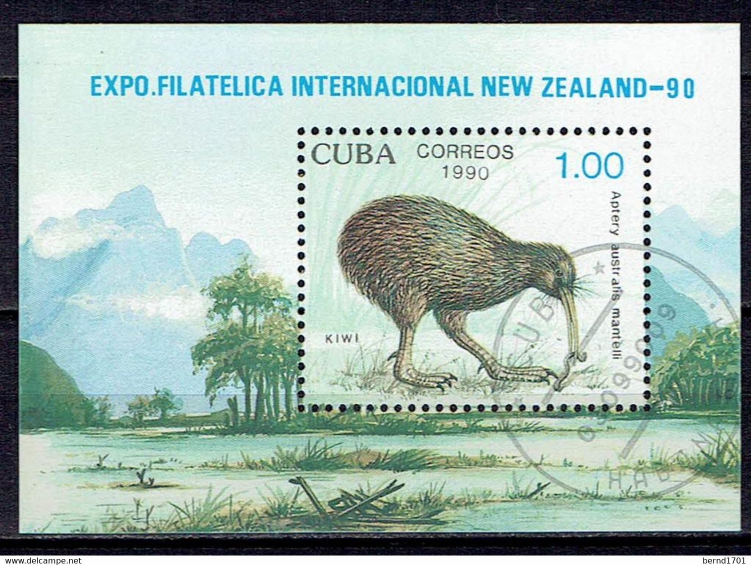 Mi-Nr Block 122 Gestempelt / Used (Y857) - Kiwi