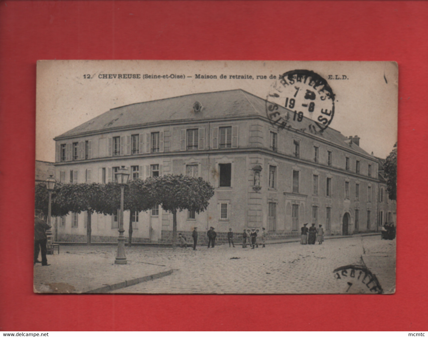 CPA  Abîmée -  Chevreuse  -  (Seine-Oise) - Maison De Retraite , Rue De La Mairie - Chevreuse