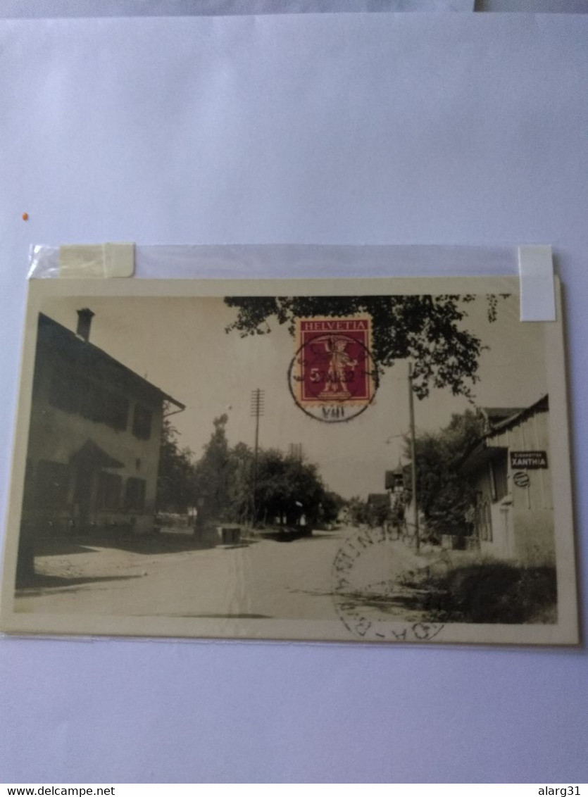 Suiza.eschenz.thurgovia.real Photo.1932.to Argentina..reg Letter 1 Or 2 Cards.l Use Conmems For Postage.e7. - Eschenz