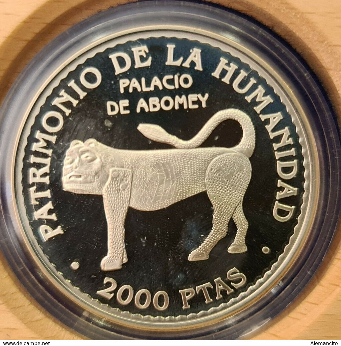 ESPAÑA COLECCION 5 MONEDAS, 2.000 PESETAS PLATA, ( UNESCO ) PATRIMONIO DE LA HUMANIDAD AÑO 1997 - 2 000 Pesetas