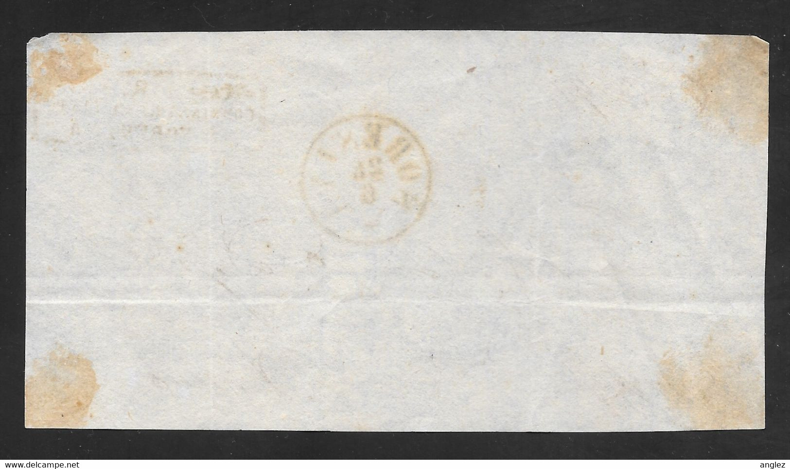 Italy - Pre Stamp Cover Front - Soresina Postmark & Cachet - 1. ...-1850 Prefilatelia