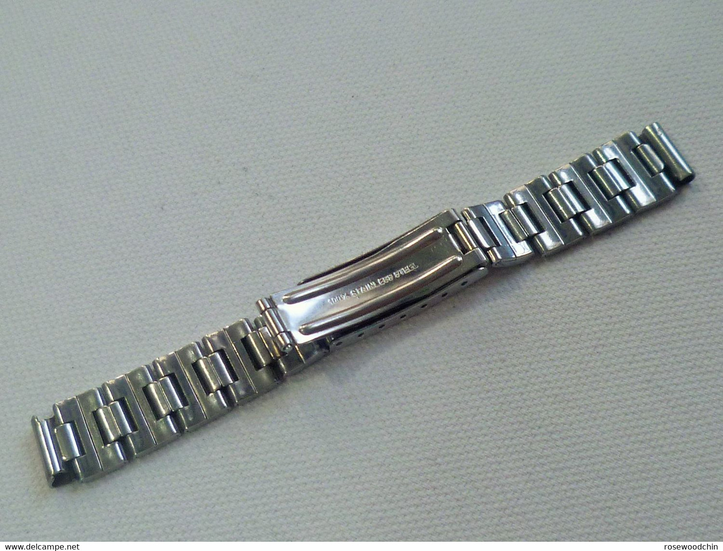 Vintage Stainless Steel Lady Watch Band Bracelet Lug 12/13 Mm (#59) - Montres Gousset