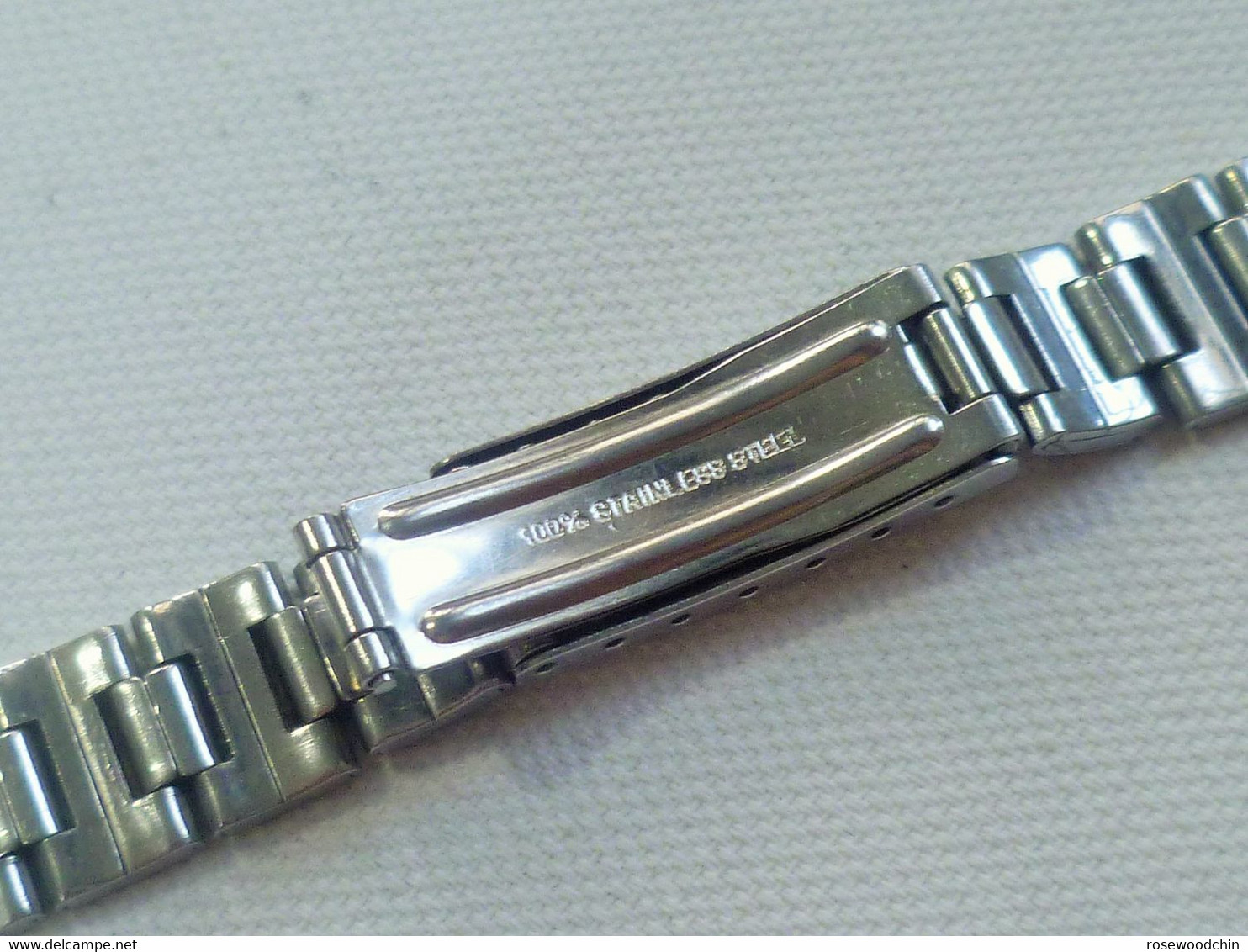 Vintage Stainless Steel Lady Watch Band Bracelet Lug 12/13 Mm (#59) - Montres Gousset
