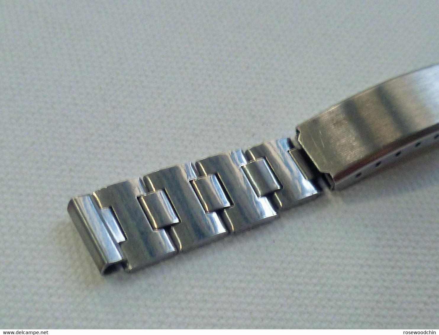 Vintage Stainless Steel Lady Watch Band Bracelet Lug 12/13 Mm (#59) - Montres Gousset