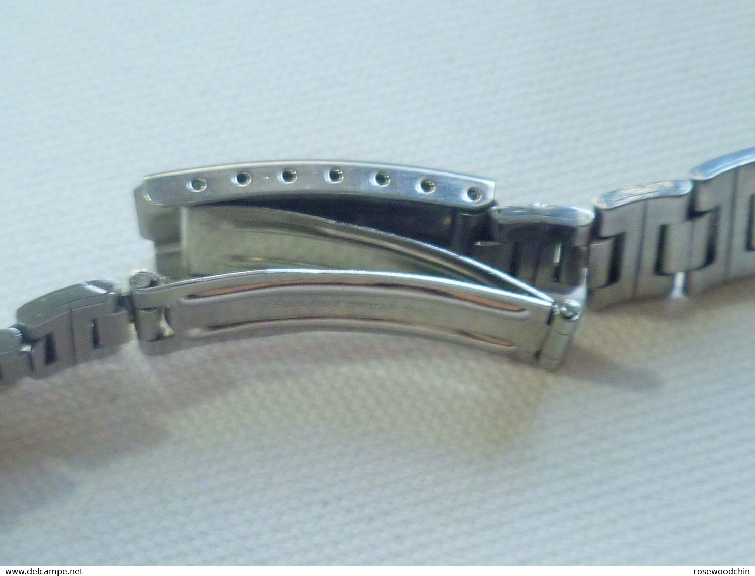 Vintage Stainless Steel Lady Watch Band Bracelet Lug 12/13 mm (#59)