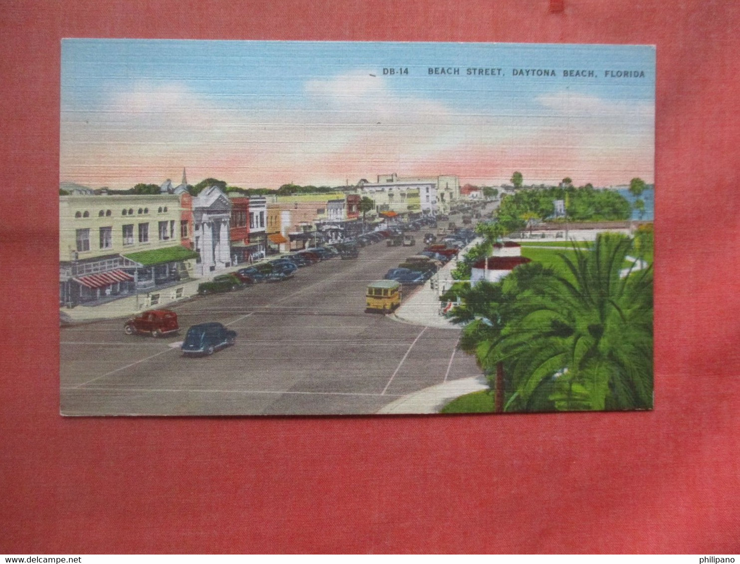 Beach Street.    Daytona  Beach  Florida         Ref  5391 - Daytona