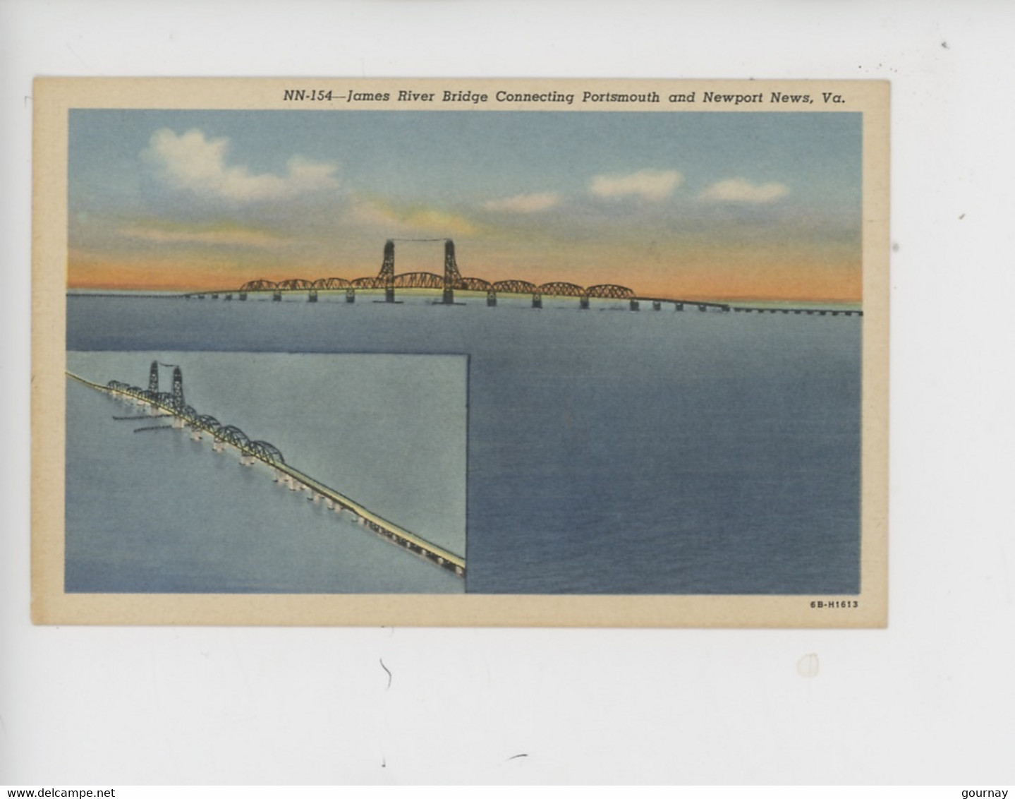 James River Bridge Connecting Portsmouth And Newport News - Va - Newport News