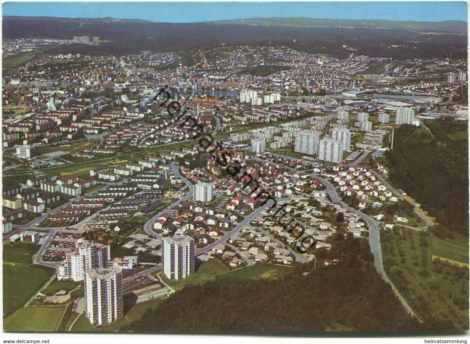 Böblingen - Luftaufnahme - AK-Grossformat - Verlag W. Feldmann Wildbad - Böblingen