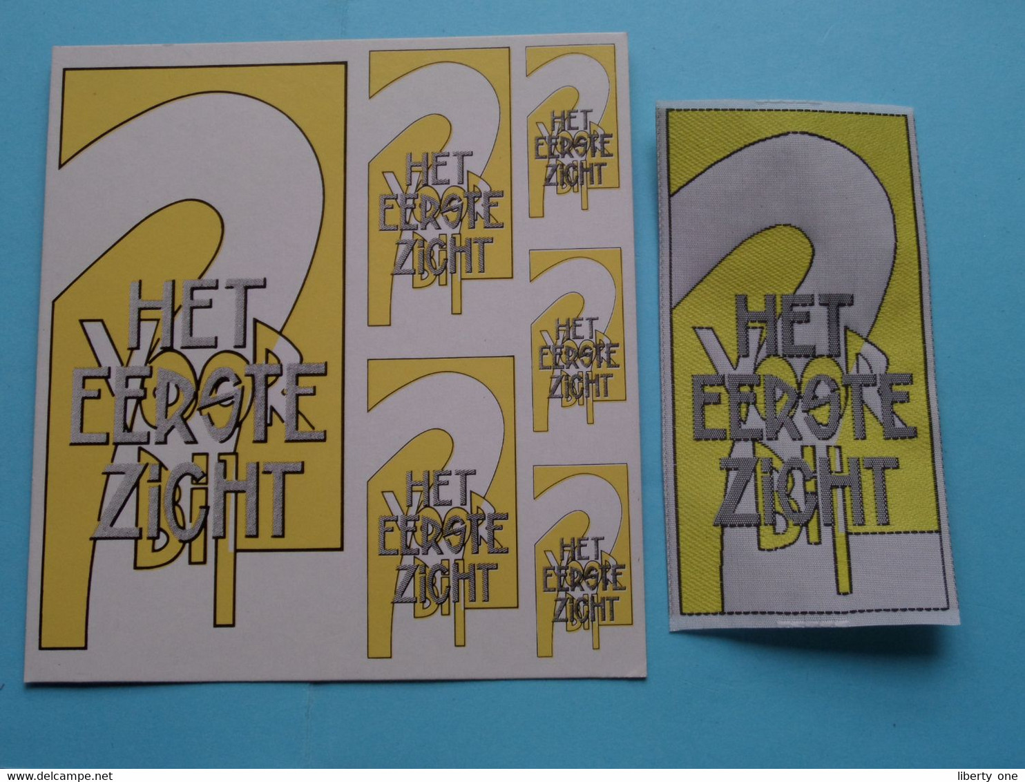 EMBLEEM / KENTEKEN + STICKERS ( HET EERSTE ZICHT ) SCOUTS ( Zie / See / Voir Photo ) VVKSM ! - Scoutismo