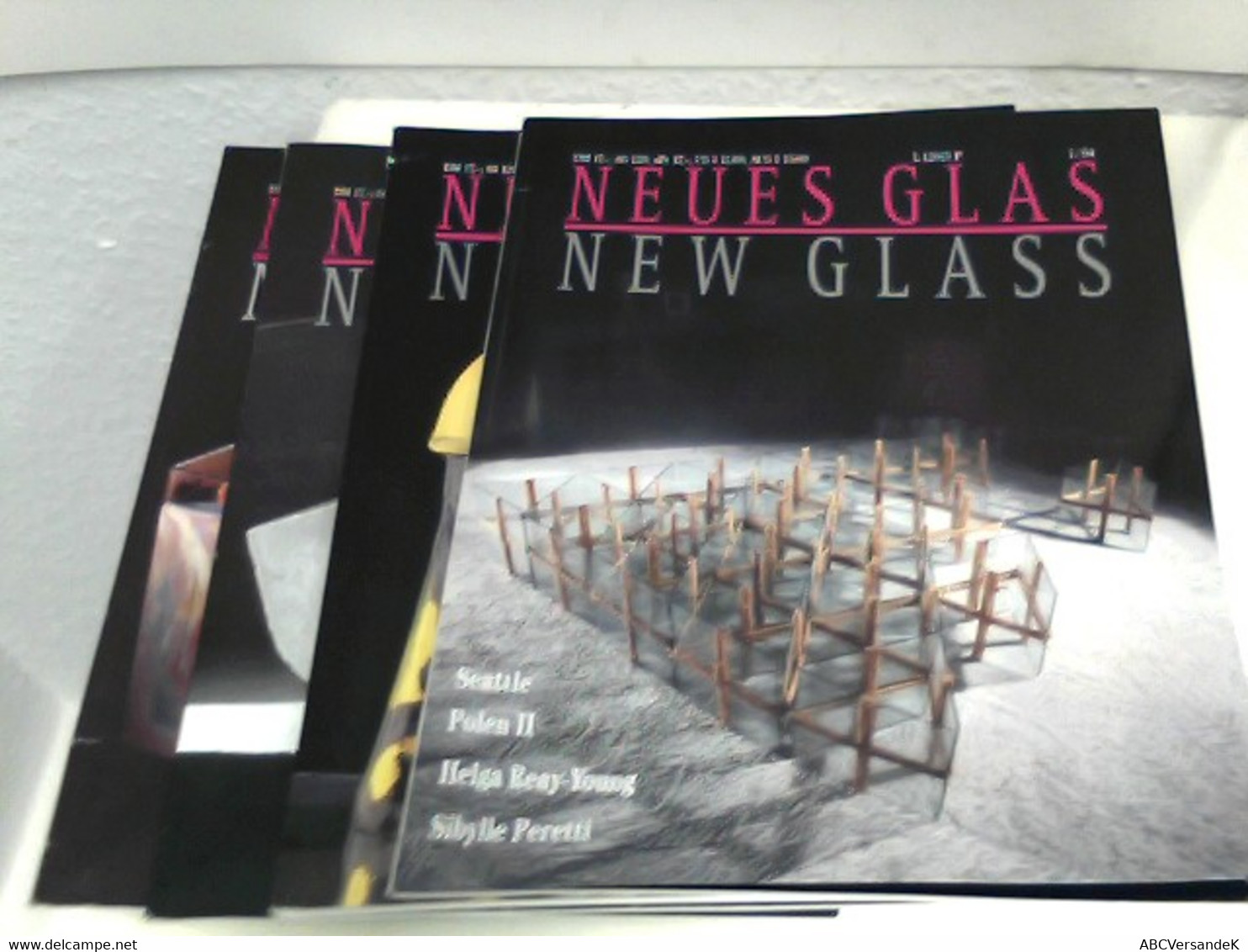 Neues Glas - New Glass - 4 Hefte, Jahrgang 1994 (komplett) - Technical