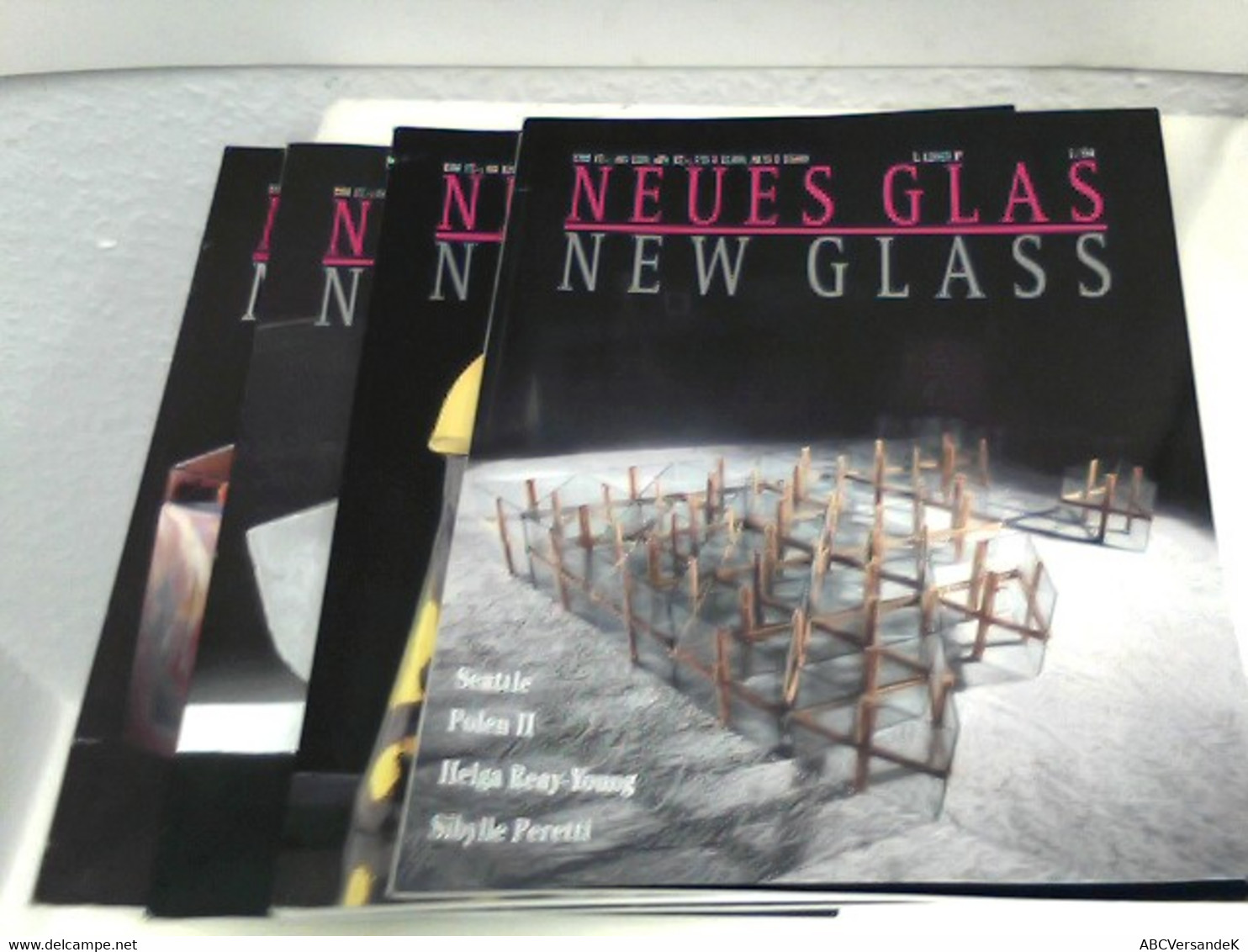 Neues Glas - New Glass - 4 Hefte, Jahrgang 1994 (komplett) - Technik