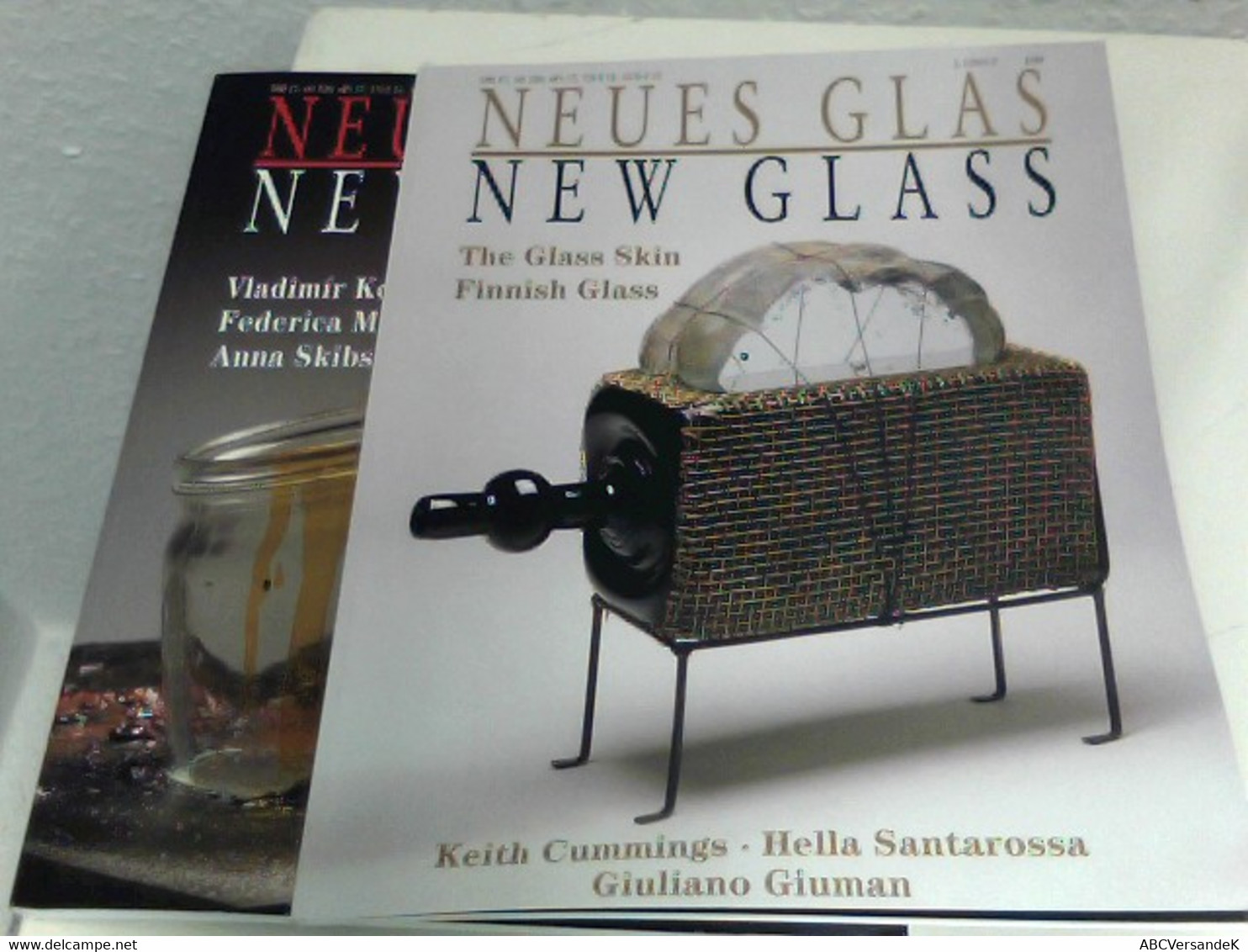 Neues Glas - New Glass - 2 Hefte, Jahrgang 1999: 1/99 + 2/99 - Technik