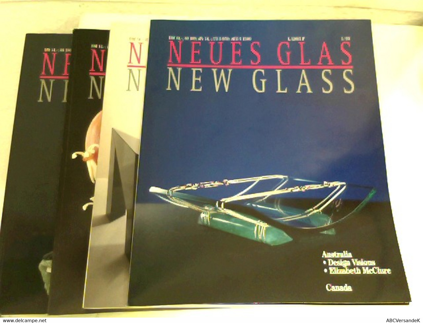 Neues Glas - New Glass - 4 Hefte, Jahrgang 1993 (komplett) - Technical