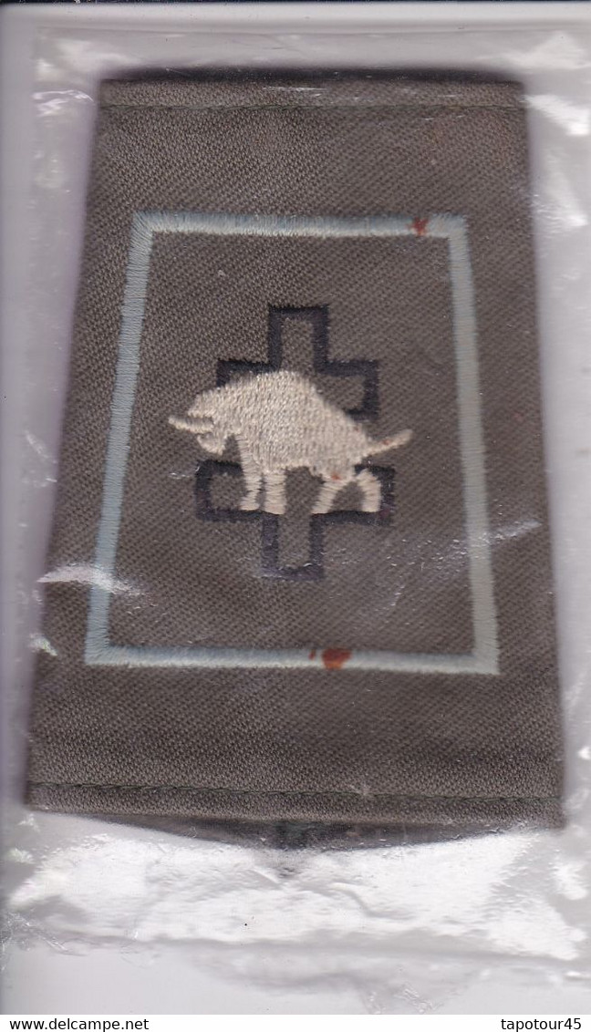 C 1 T 9) Écusson Tissu Militaire Ou Autre  "Epaulette"  (enveloppé Dans Un Plastique) - Ecussons Tissu