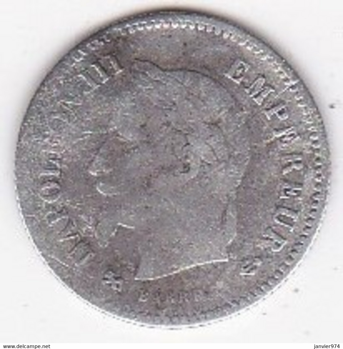 20 Centimes 1867 K Bordeaux Napoleon III , En Argent. - 20 Centimes