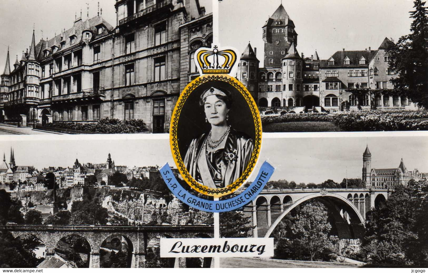 LUXEMBOURG S.A.R. La Grande Duchesse Charlotte. - Colmar – Berg