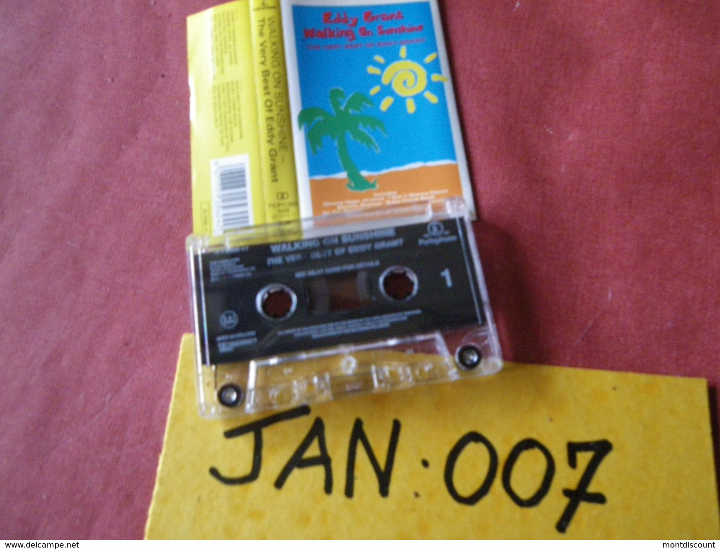 EDDY GRANT K7 AUDIO VOIR PHOTO...ET REGARDEZ LES AUTRES (PLUSIEURS) (JAN 007) - Cassettes Audio