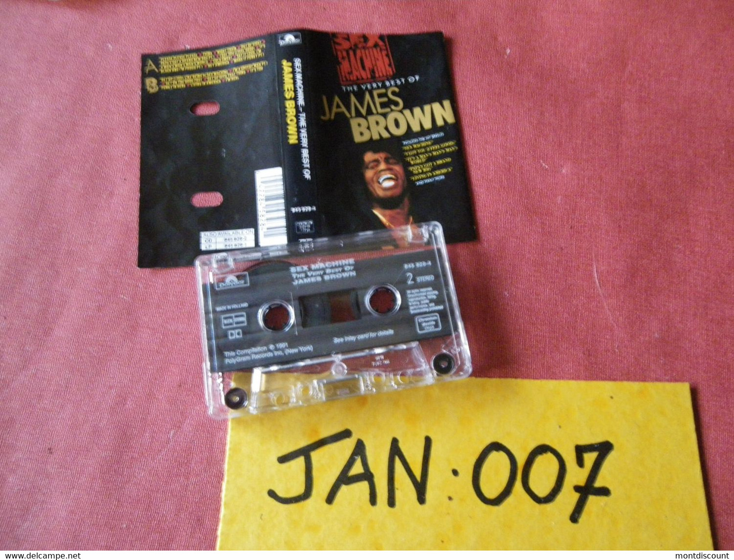 JAMES BROWN K7 AUDIO VOIR PHOTO...ET REGARDEZ LES AUTRES (PLUSIEURS) (JAN 007) - Cassettes Audio